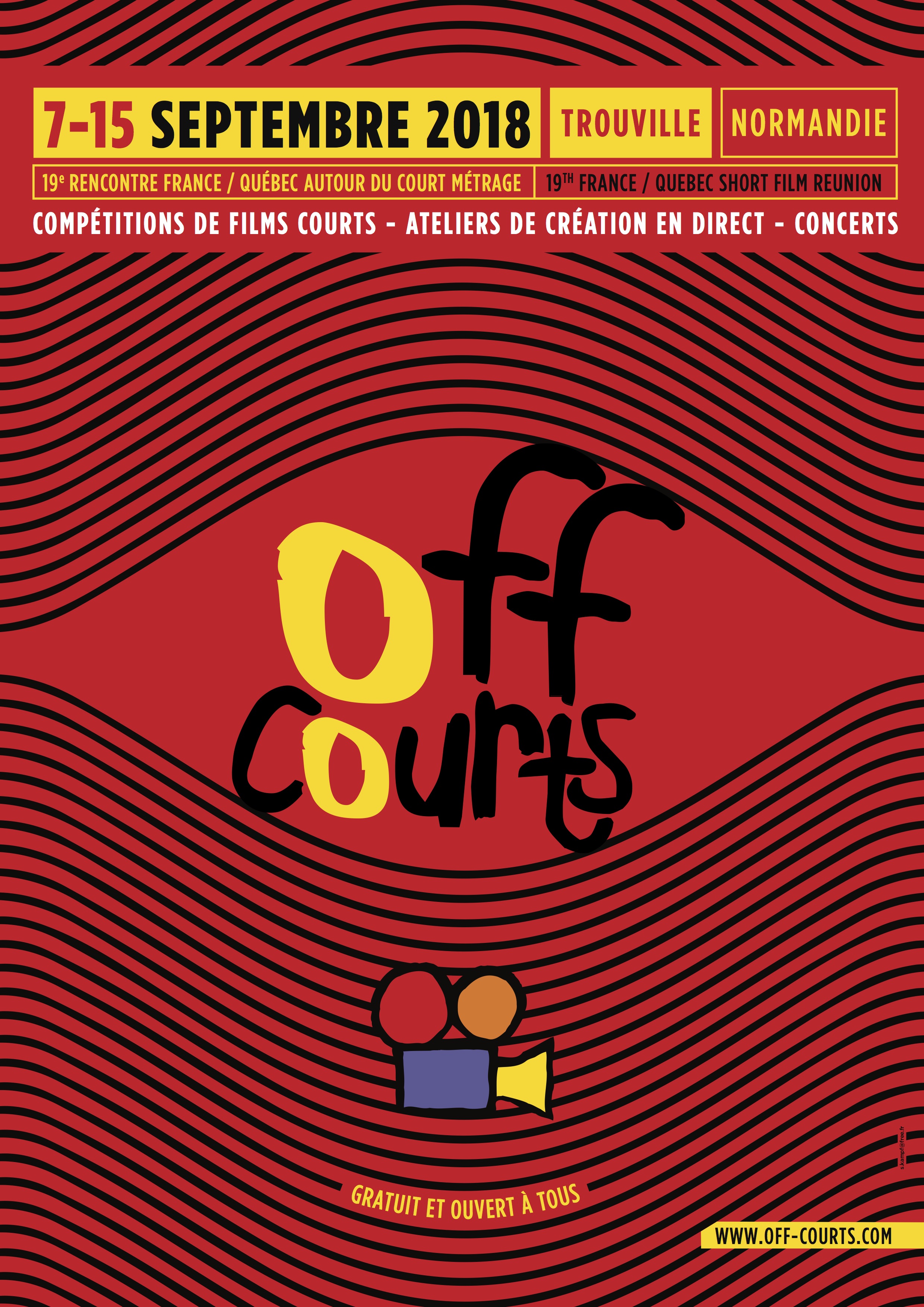 Affiche Off Courts 2018